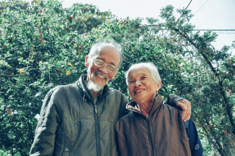 Elderly Couple planning Retirement
