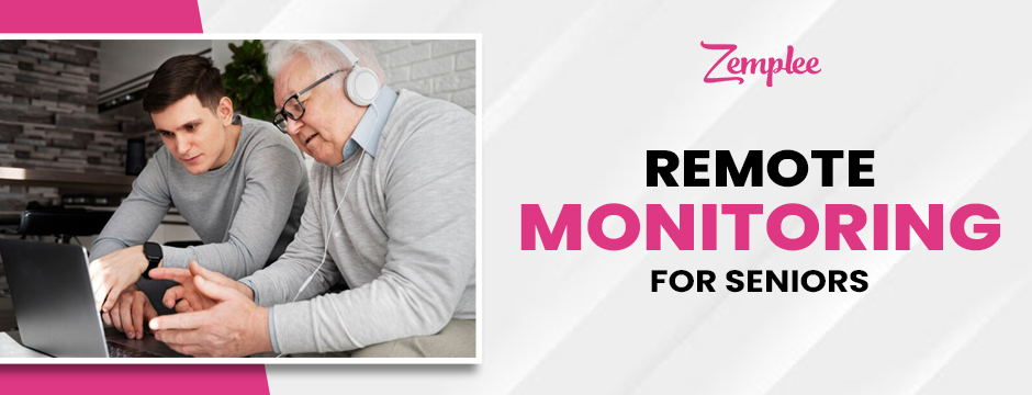 Remote monitoring for seniors with smart technology for safety and well-being.